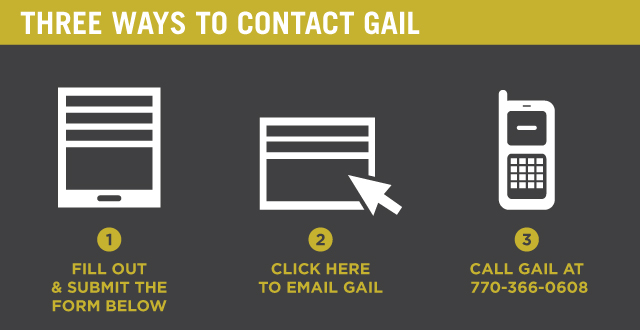 Three Ways to Contact Gail